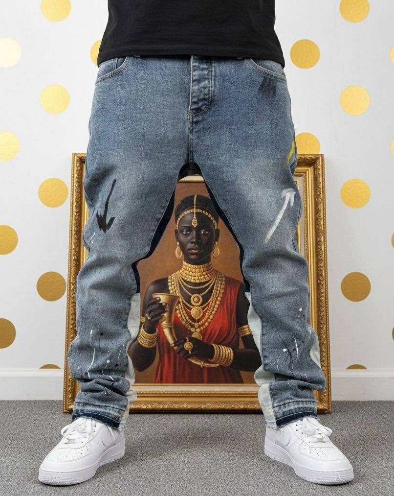 Jeans déchirés hommes mode tendance