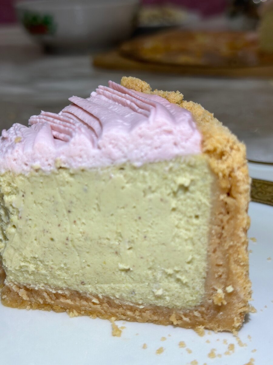 Чизкейк Фисташка-малина