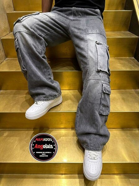 Jeans baggy tendance homme