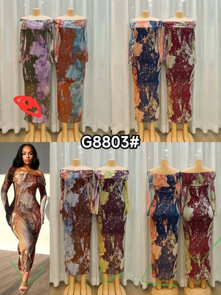 Beautiful ladies body fitting dress