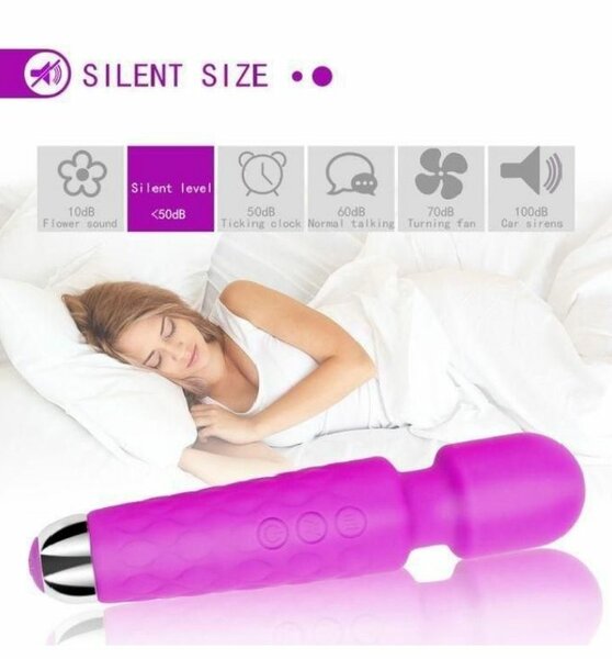 Vibromasseur Silencieux Rechargeable