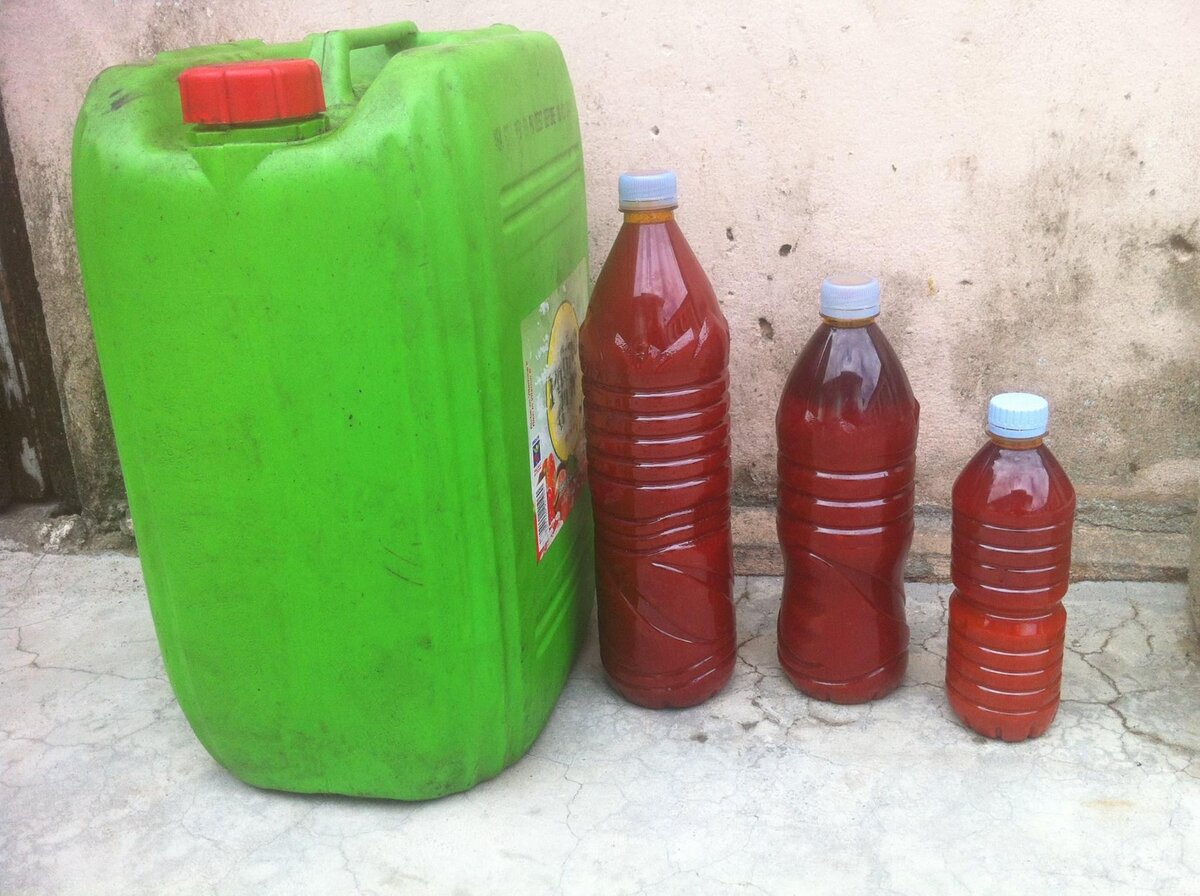 Huile de palme fraîche