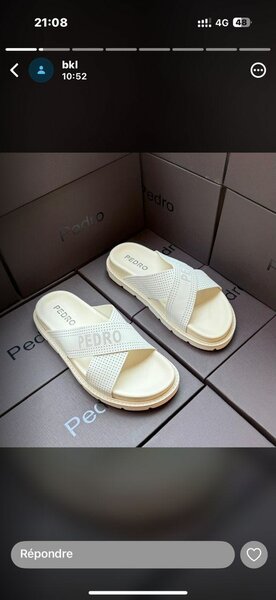 Claquettes confort Pedro