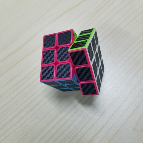 Moyu Rubik's Cubes Magique 3D En Fibre De Carbone