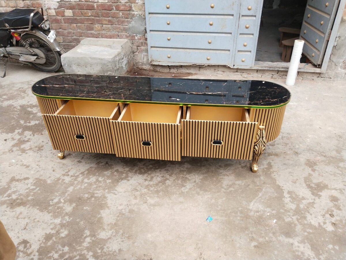 LED rack consol TV table