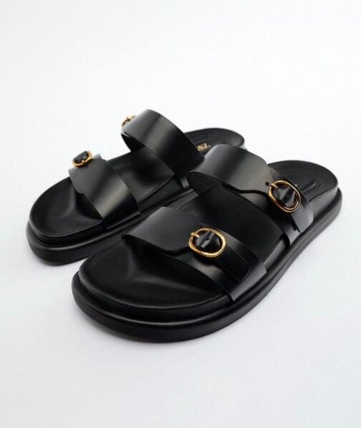 Sandales Homme Élégantes Noires