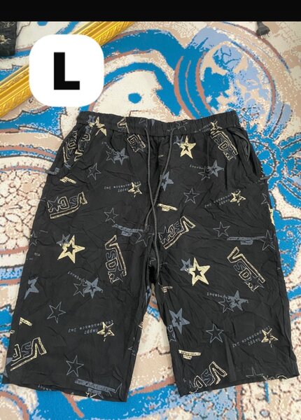 Shorts homme imprimés étoiles