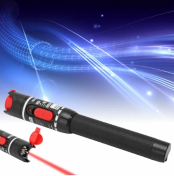 Testeur de fibre optique rouge