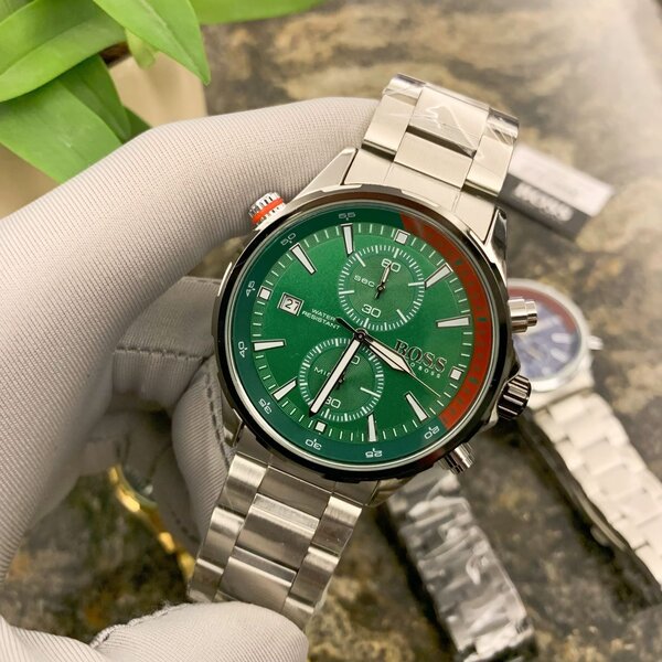 Montre Homme Luxueuse Verte