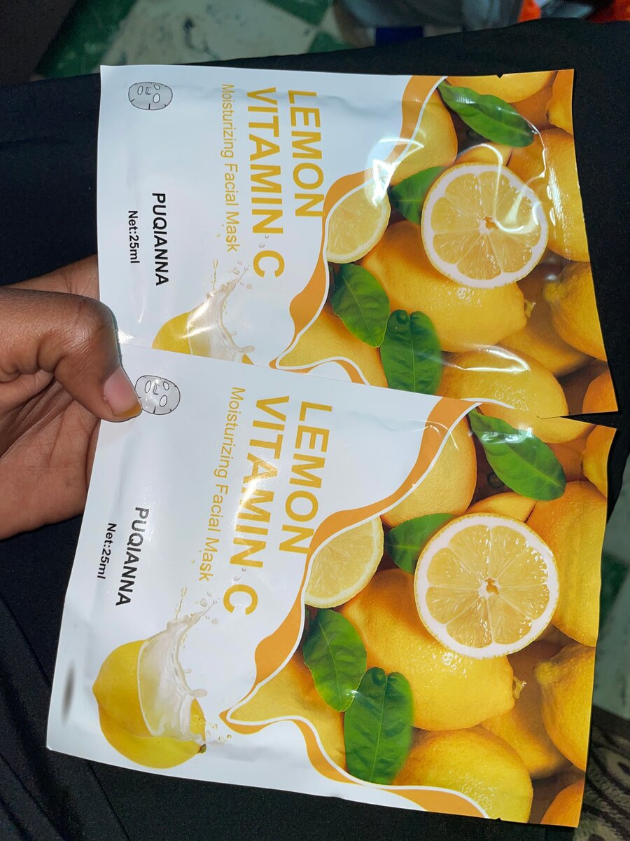 Masque Visage Vitamin C Pudiaanna