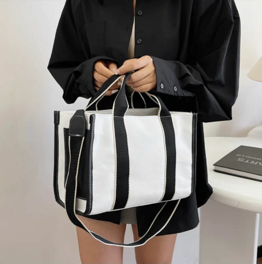 Sac cabas en toile élégant