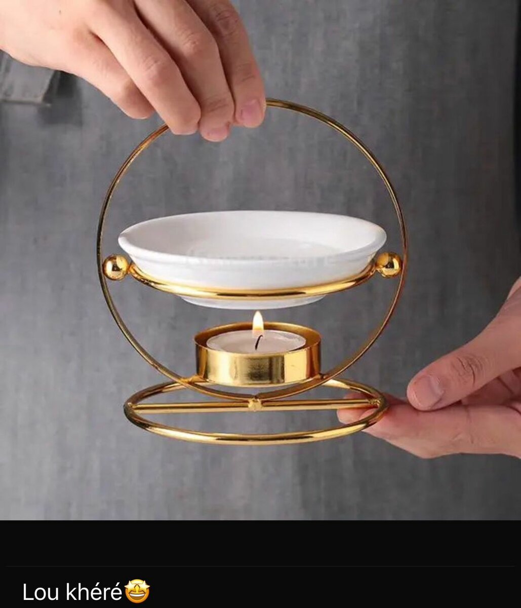 Brûleur d'huiles essentielles