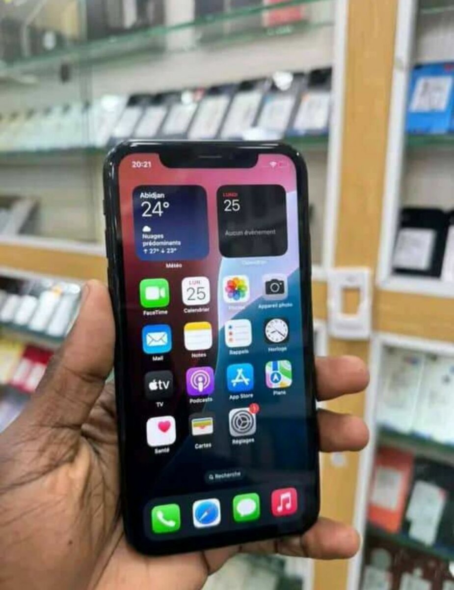 iPhone XR 64GB Noir Débloqué