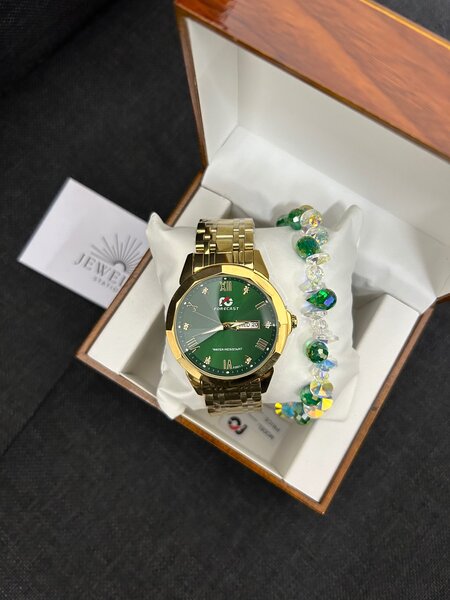 Watch and bracelet set