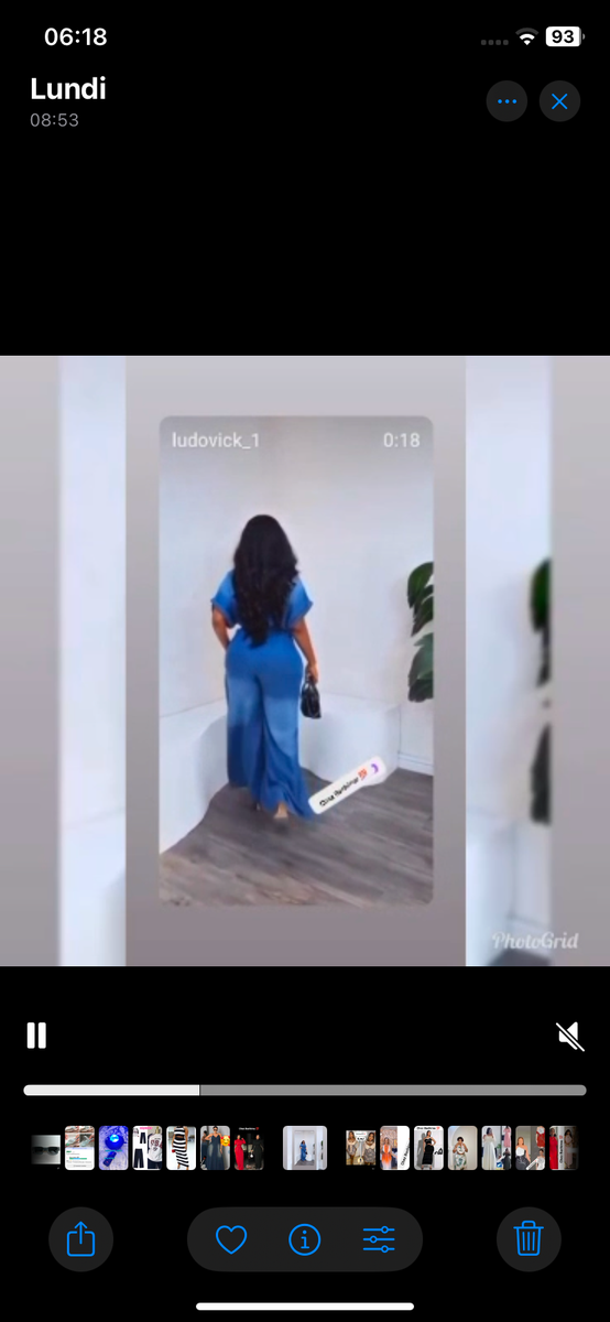 Salopette Maxi Bleue Élégante