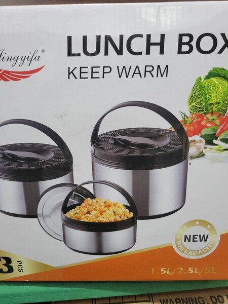 Ensemble de boîtes déjeuner inox