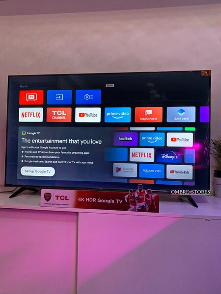 55 inch C645 series QLED TCL Google 4K HDR tv