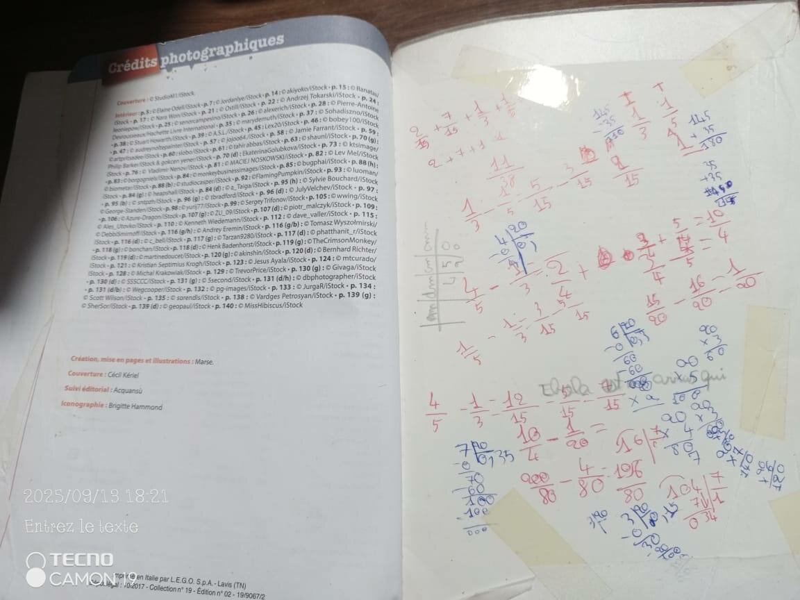 Livre Mathématiques 5ème