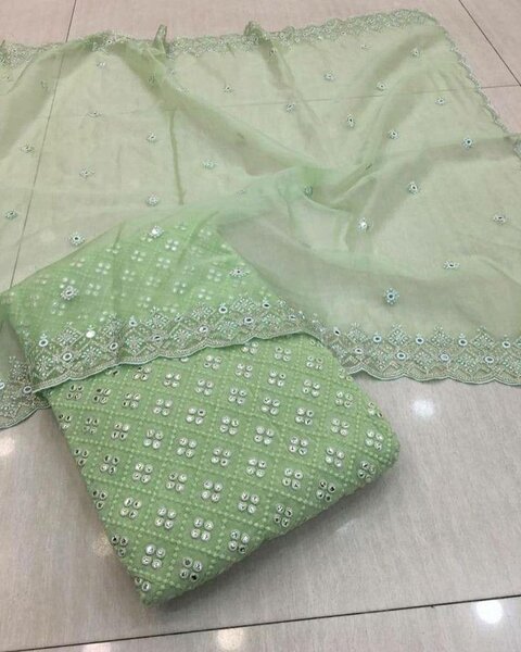 Green suit