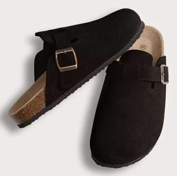 Crestar liège daim Mules panto