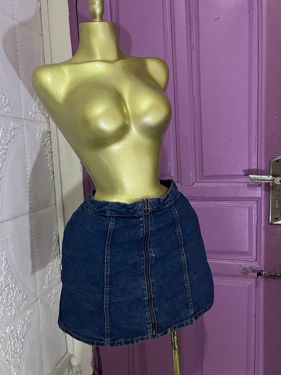 Jupe en jean tendance