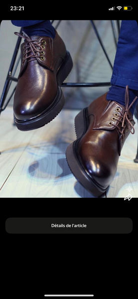 Chaussures Derby Élégantes Homme