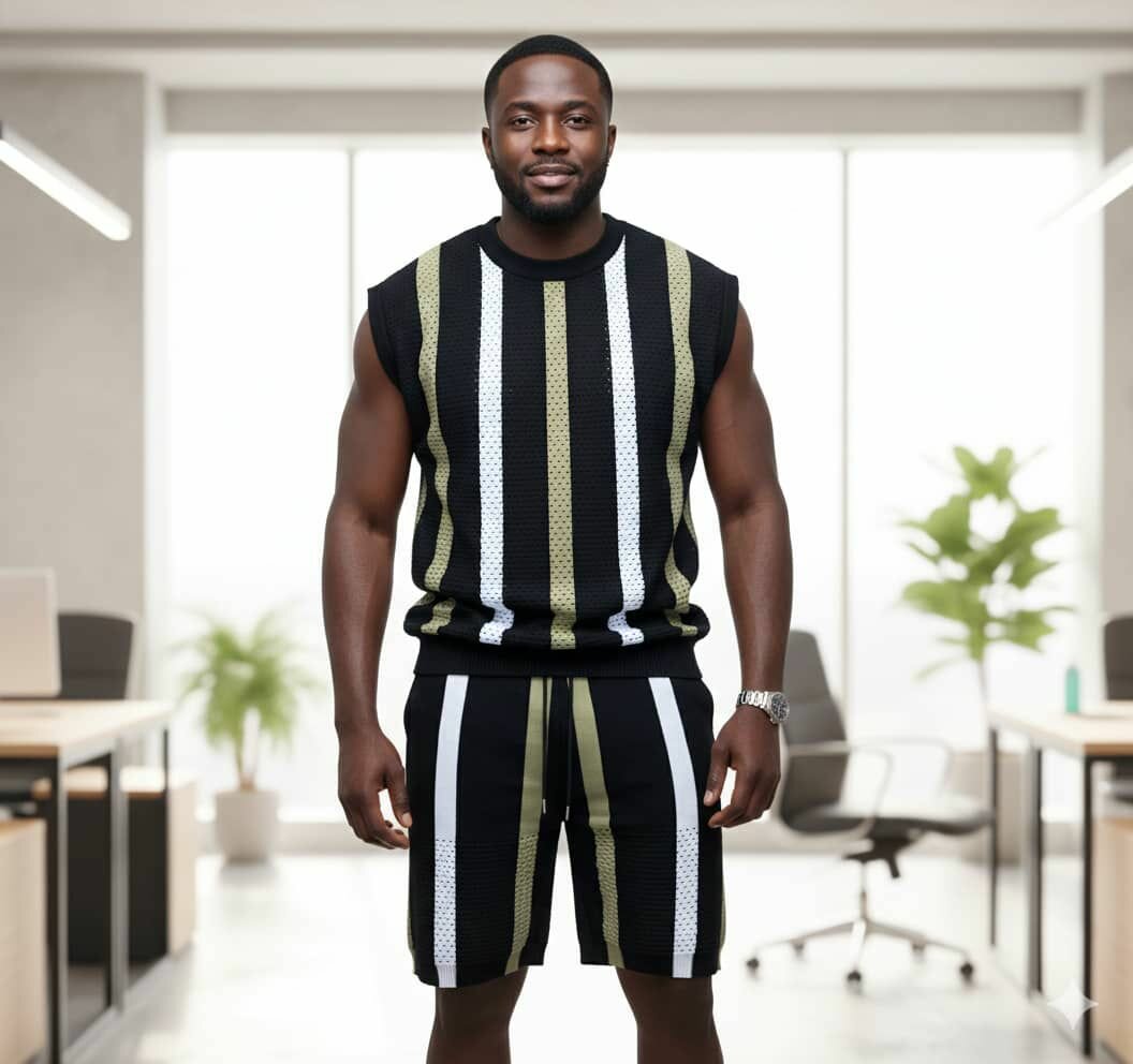 Ensemble Débardeur et Short Coloré