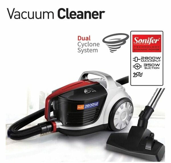 2800W 4L DUAL CYCLONE SYSTEM WITH HEPA FILTER VACUUM CLEANER