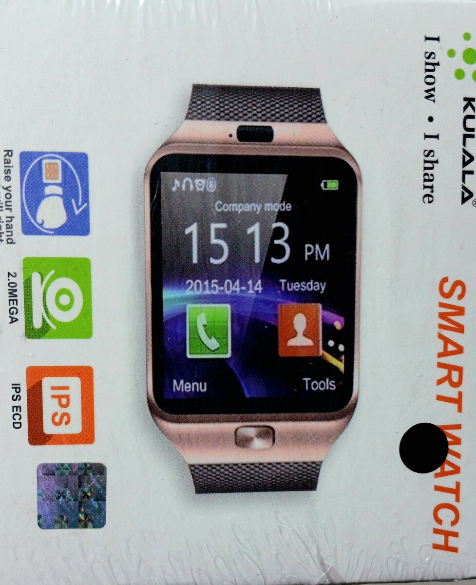 Montre qui prend Sim et photo..