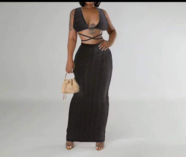 Robe longue dos nu élégante