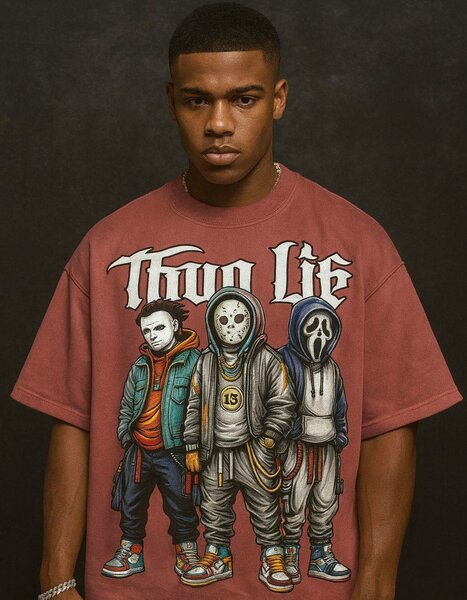 T-shirt Thug Life Style