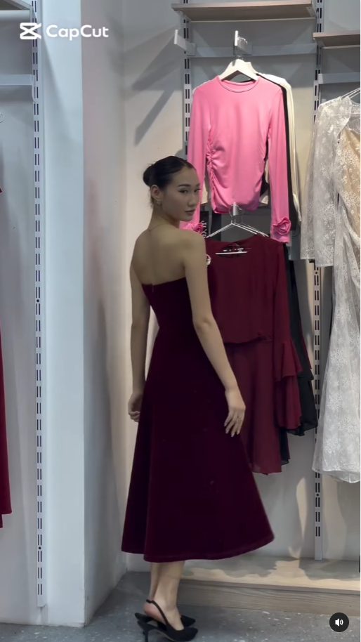 бархатное платье