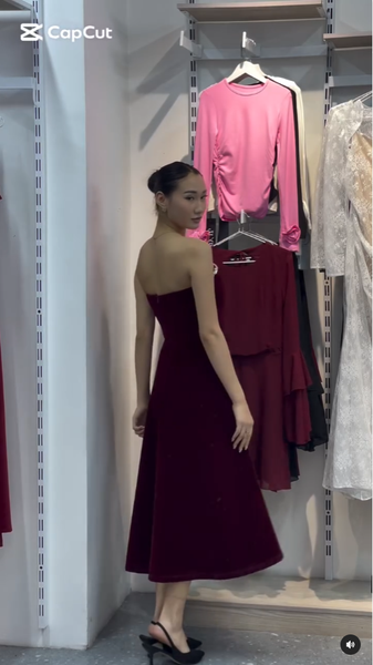 бархатное платье