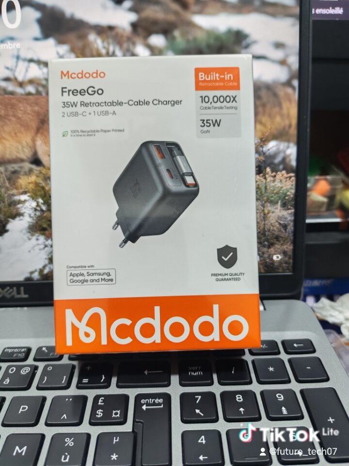 Chargeur Mcdodo 35W Rétractable
