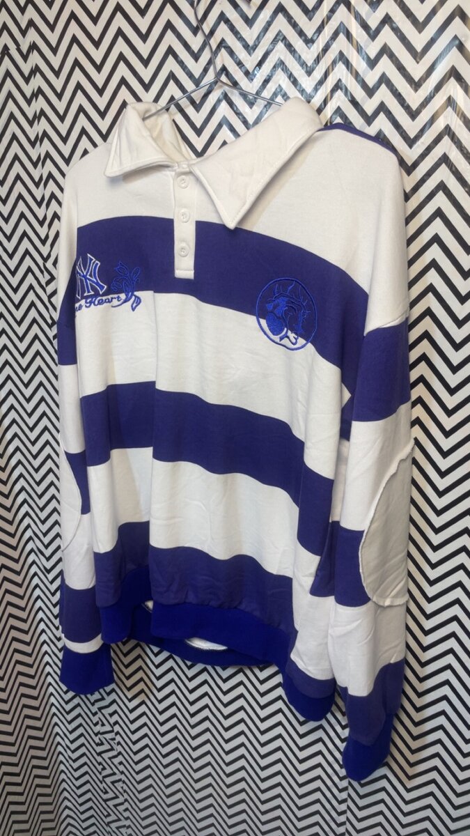 Pull-over à rayures tendance