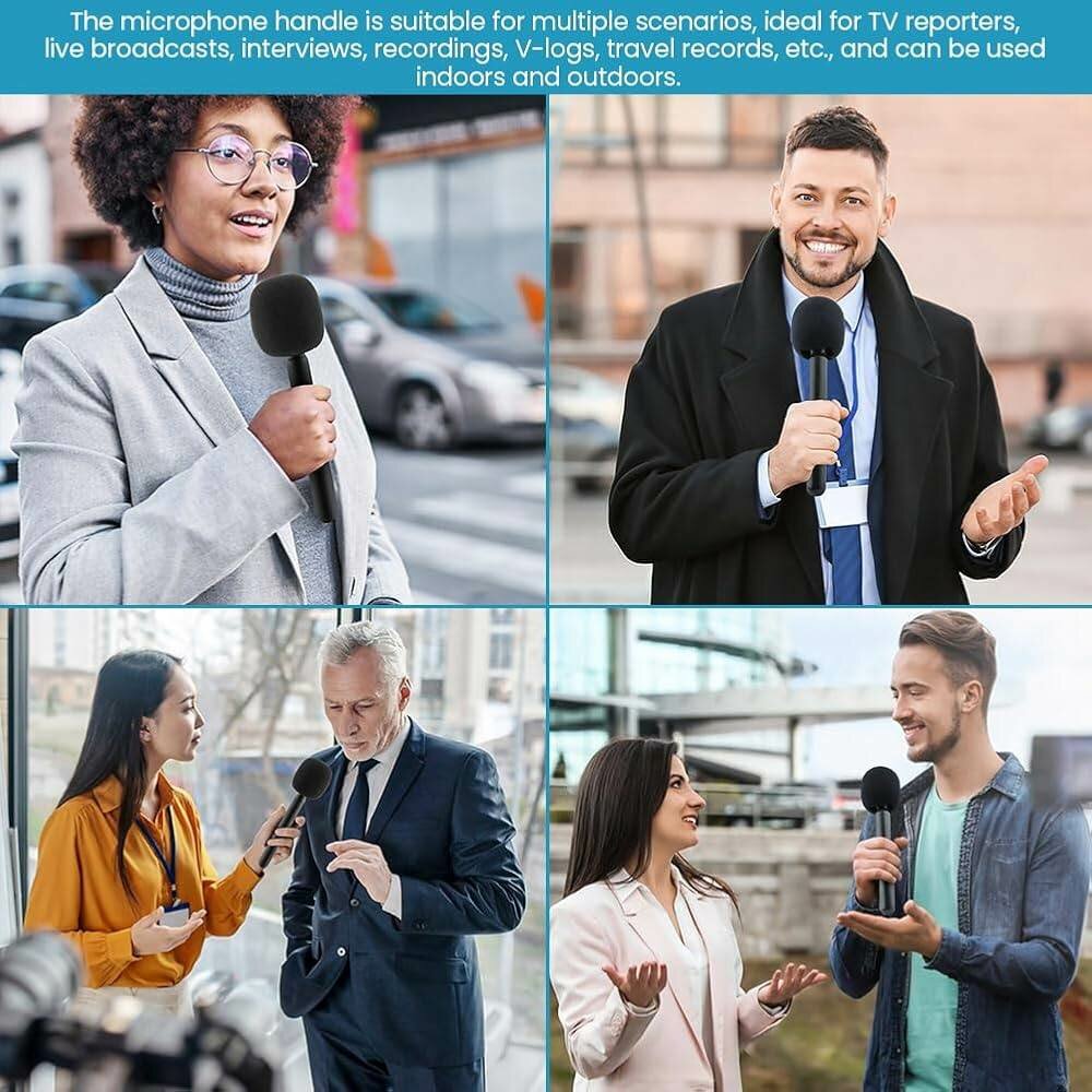 Poignée de microphone portable
