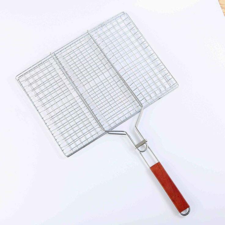 Grille barbecue moyen en inox