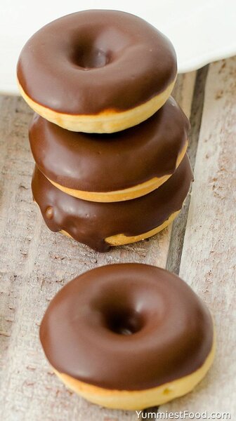Donuts au chocolat
