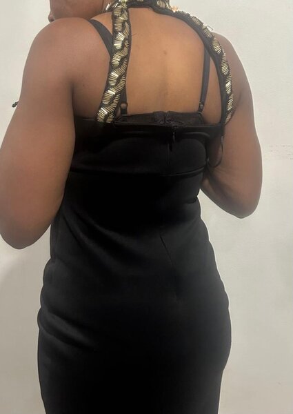 Robe Noire Élégante Femme