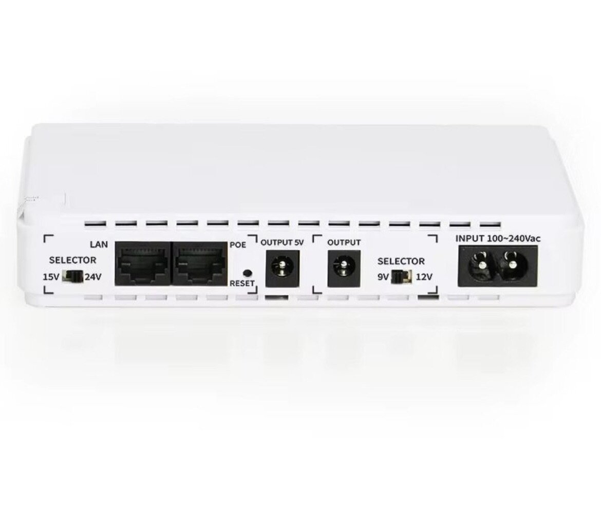 Mini DC UPS POE-432E 10000mAh