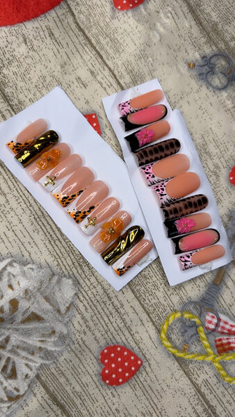 Ongles Pression Colorés