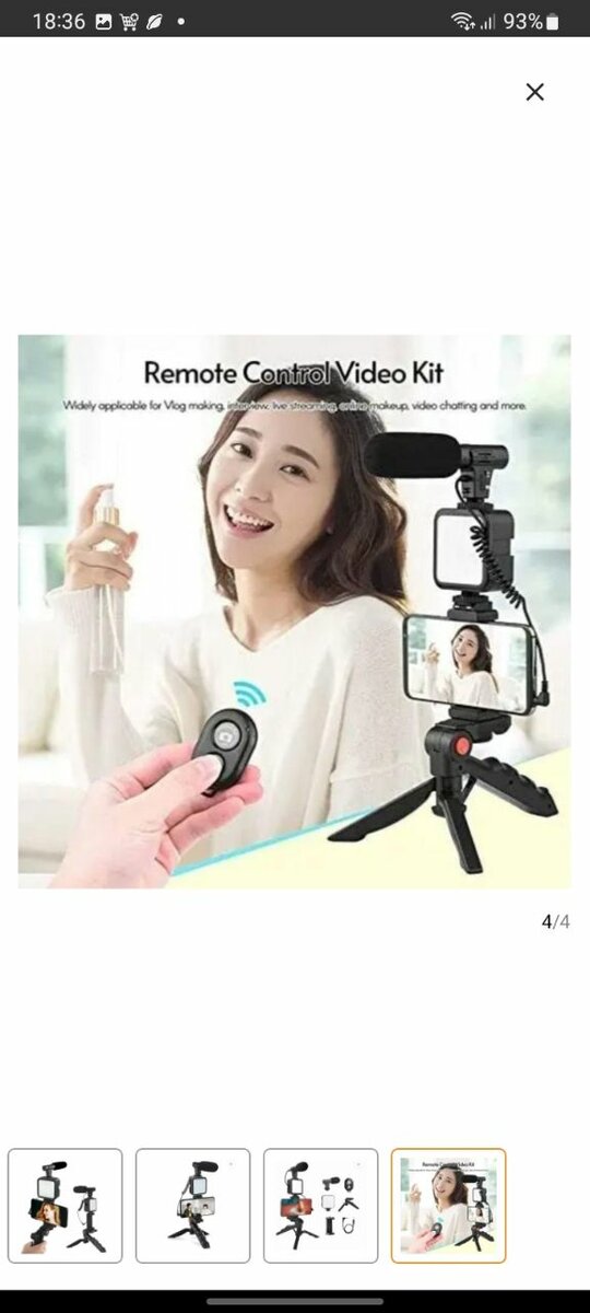 Trépied Flexible avec Télécommande