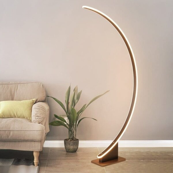 Lampe LED courbe élégante