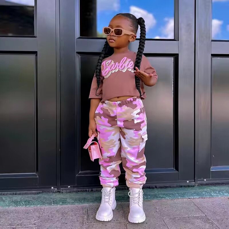 Tenue Enfant Barbie  2 a 8ans