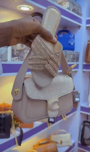 Ensemble tendance sac et sandales