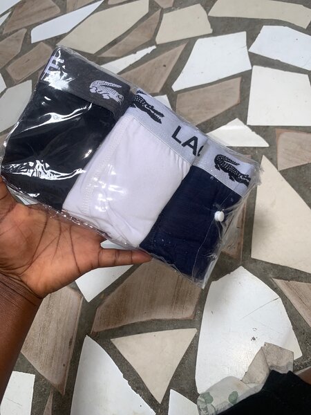 Caleçons homme en coton 3pcs