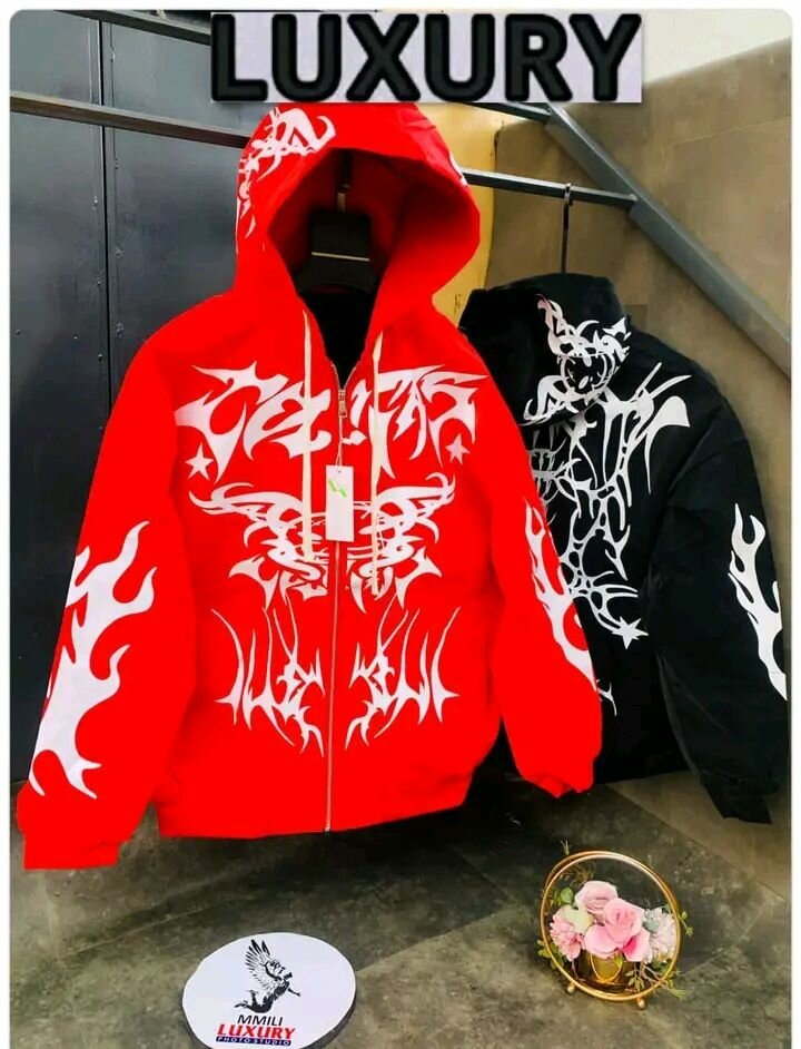 Sweat à capuche unisexe chaîne