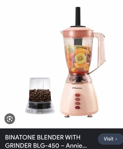 Blender avec moulin intégrés