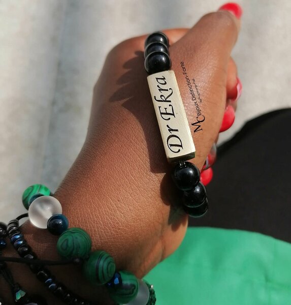 Bracelet perles personnalisable