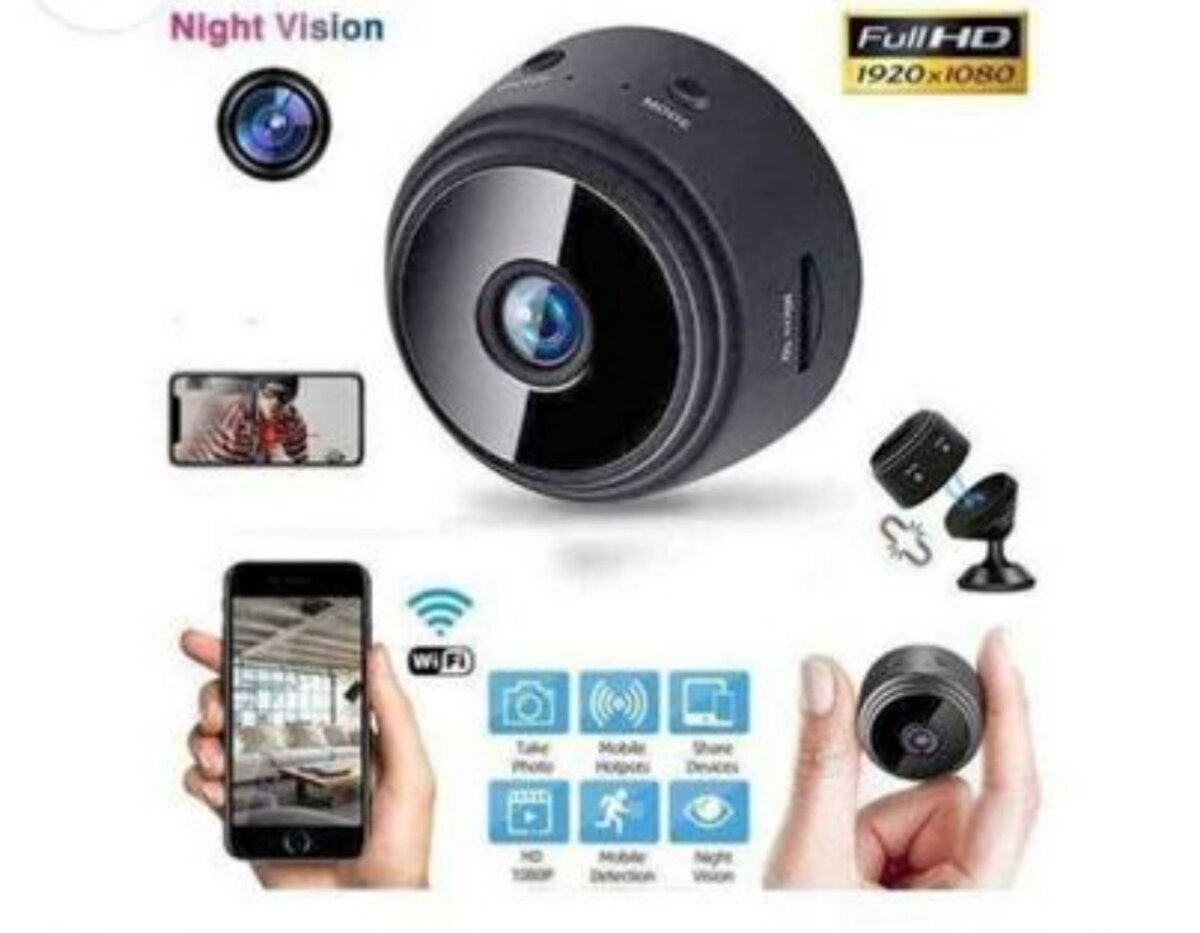 Mini caméra surveillance wifi Full HD